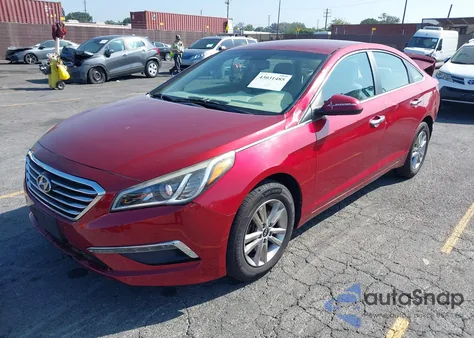 2016 Hyundai Sonata Se из США, поврежденный, VIN 5NPE24AF8GH269693